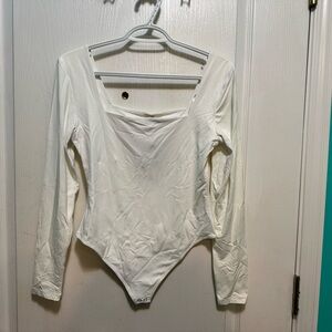 RD Style White Second Skin Bodysuit